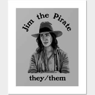 Jim The Pirate (They/Them) - Our Flag Means Death Posters and Art